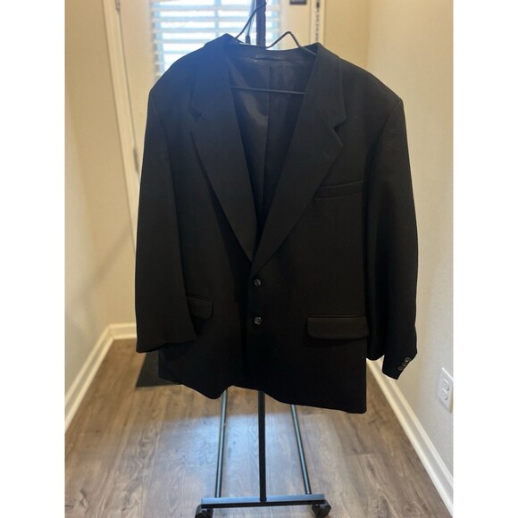 Fioravanti Couture Men’s Black 100% Cashmere Blazer Jacket Made in USA M - Picture 16 of 16